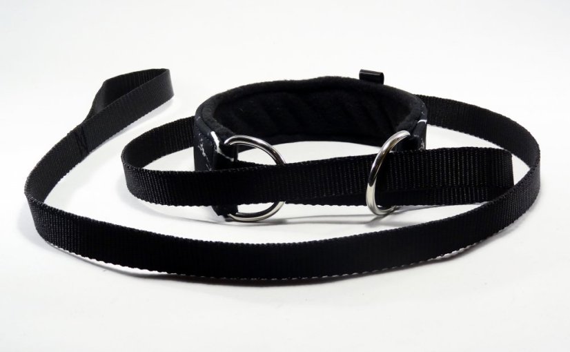 Black marble softshellový vypouštěcí obojek