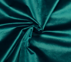 Zelený sametový vypouštěcí obojek