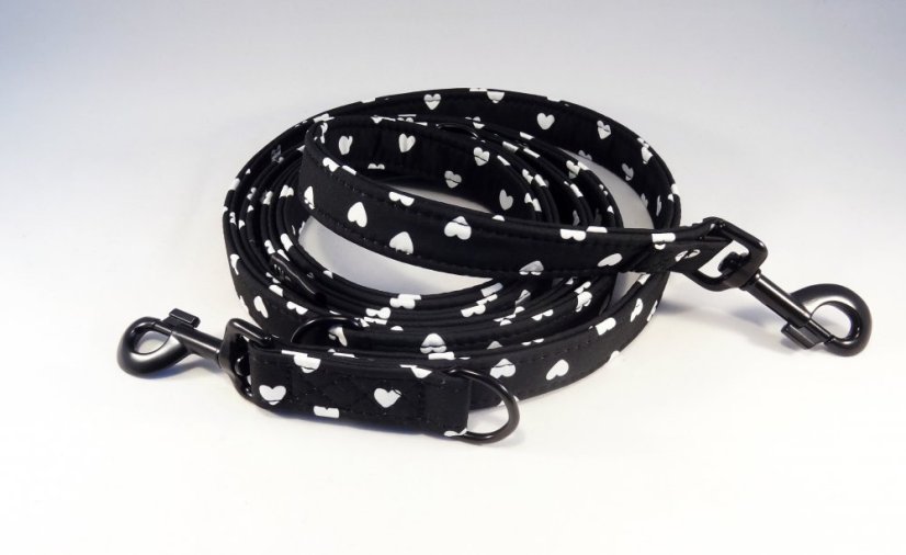 Black hearts softshellové přepínací vodítko