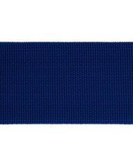 Modrý popruhový obojek se sponou