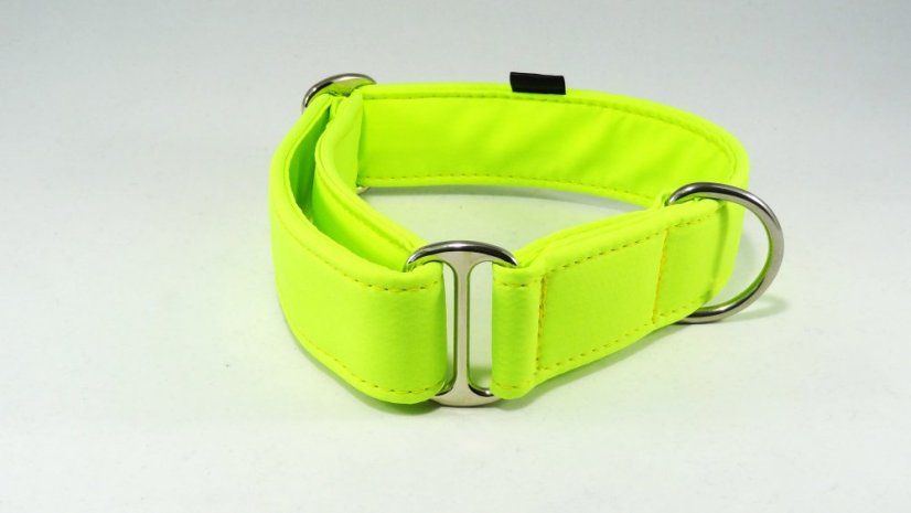 Neo yellow softshellový obojek bez zapínání