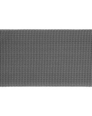 Šedý popruhový obojek se sponou