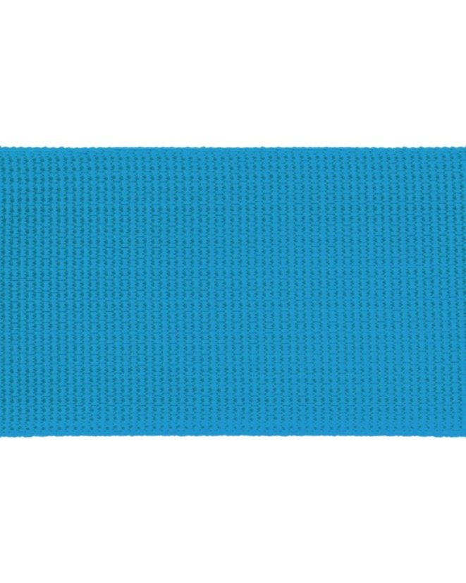 Světle modrý popruhový obojek se sponou