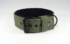 Army softshellový obojek s přezkou