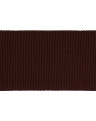 Hnědý popruhový obojek se sponou