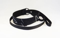 Black marble softshellový vypouštěcí obojek