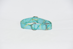 Blue marble softshellový obojek bez zapínání