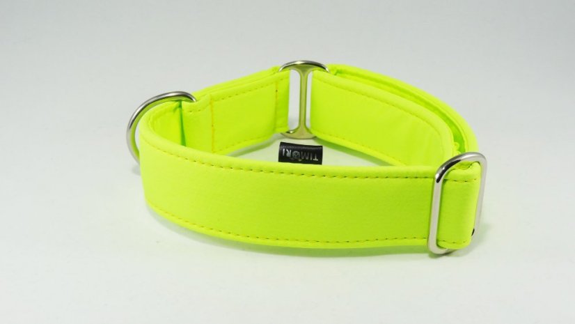 Neo yellow softshellový obojek bez zapínání