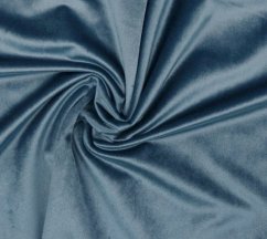 Džínový sametový obojek se sponou