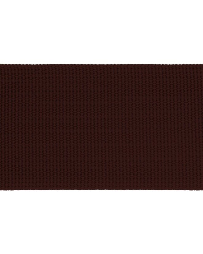 Hnědý popruhový obojek se sponou