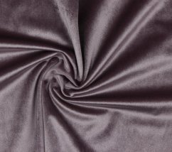 Lila sametový obojek se sponou