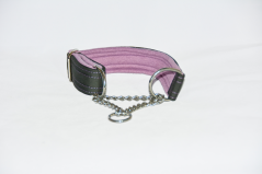 Černý softshellový polostahovací s řetízkem