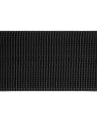 Černý popruhový obojek se sponou